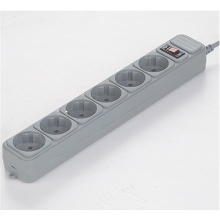 Gembird , SPG6-B-6C , Sockets quantity 6 , Surge protector