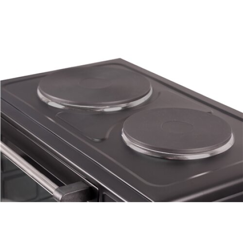 ORAVA Electric oven with two hot plates Elektra X1 34 L, Electric, Mechanical, Black