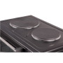 ORAVA Electric oven with two hot plates Elektra X1 34 L, Electric, Mechanical, Black