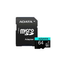 ADATA , Premier Pro UHS-I U3 V30S , 64 GB , MicroSDXC , Flash memory class 10 , Adapter
