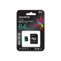 ADATA , Premier Pro UHS-I U3 V30S , 64 GB , MicroSDXC , Flash memory class 10 , Adapter