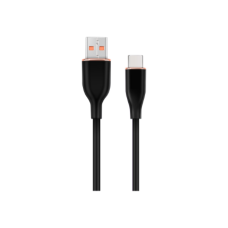 Cablexpert Premium silicon Type-C USB charging and data cable, 1.5 m , CC-USB2S-AMCM-1.5M-BK
