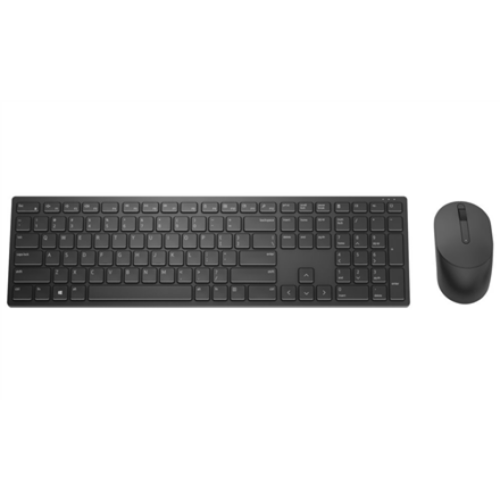 Dell , Pro Keyboard and Mouse (RTL BOX) , KM5221W , Keyboard and Mouse Set , Wireless , Batteries included , Russian , Black , Wireless connection