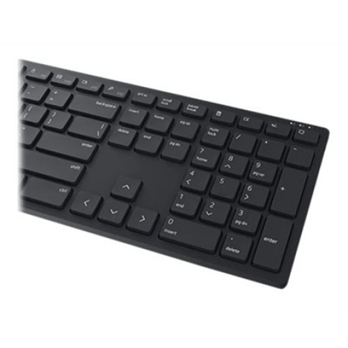 Dell , Pro Keyboard and Mouse (RTL BOX) , KM5221W , Keyboard and Mouse Set , Wireless , Batteries included , Wireless connection , Russian , Black