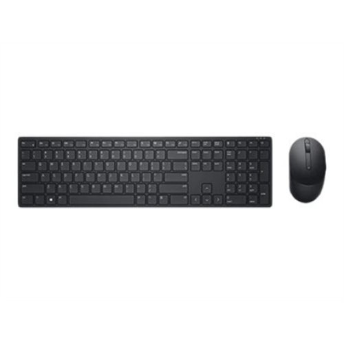 Dell , Pro Keyboard and Mouse (RTL BOX) , KM5221W , Keyboard and Mouse Set , Wireless , Batteries included , Wireless connection , Russian , Black