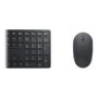 Dell , Pro Keyboard and Mouse (RTL BOX) , KM5221W , Keyboard and Mouse Set , Wireless , Batteries included , Wireless connection , Russian , Black
