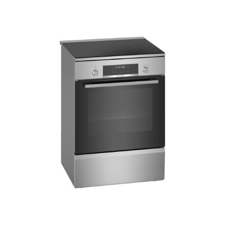 Bosch , Cooker , HLS79Y351U Series 6 , Hob type Induction , Oven type Electric , Stainless Steel , Width 60 cm , Depth 60 cm , Grilling , LCD , Energy efficiency class A , 63 L
