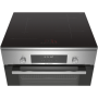 Bosch , Cooker , HLS79Y351U Series 6 , Hob type Induction , Oven type Electric , Stainless Steel , Width 60 cm , Grilling , LCD , Depth 60 cm , 63 L