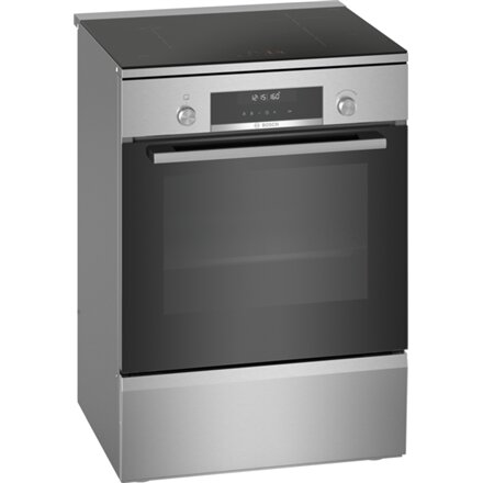 Bosch , Cooker , HLS79Y351U Series 6 , Hob type Induction , Oven type Electric , Stainless Steel , Width 60 cm , Depth 60 cm , Grilling , LCD , Energy efficiency class A , 63 L