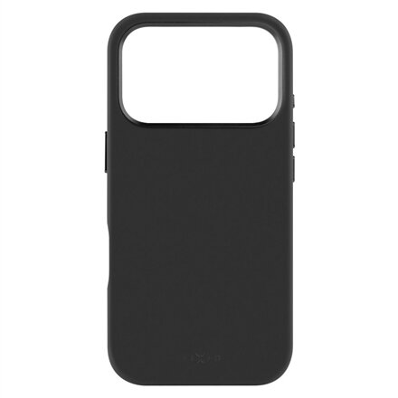Fixed Back cover , Apple , iPhone 17 Pro , Liquid silicon , Black , MagFlow