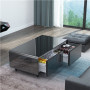 Caso , Lounge-Table with cooling compartments, sound bar and charging option , Sound and Cool , Energy efficiency class F , Free standing , Black
