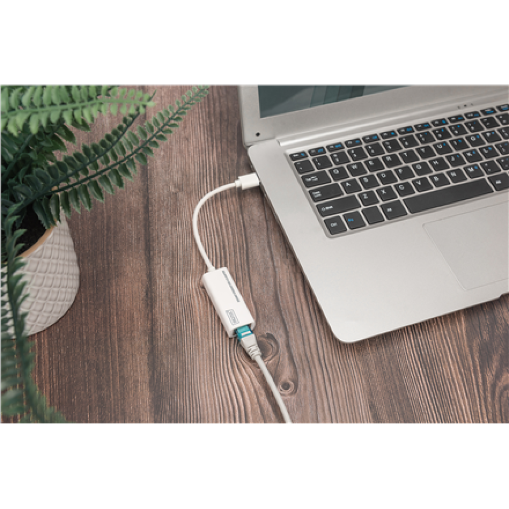 Digitus , USB 3.0 to Gigabit Ethernet Adapter USB-A Male, 10/100/1000 Mbps , DN-3023 , Network Adapter