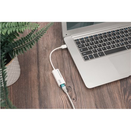Digitus , USB 3.0 to Gigabit Ethernet Adapter USB-A Male, 10/100/1000 Mbps , DN-3023 , Network Adapter