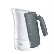 Braun , Kettle , WK500 MultiQuick 5 , Standard , 3000 W , 1.7 L , Plastic , 360° rotational base , White/Grey