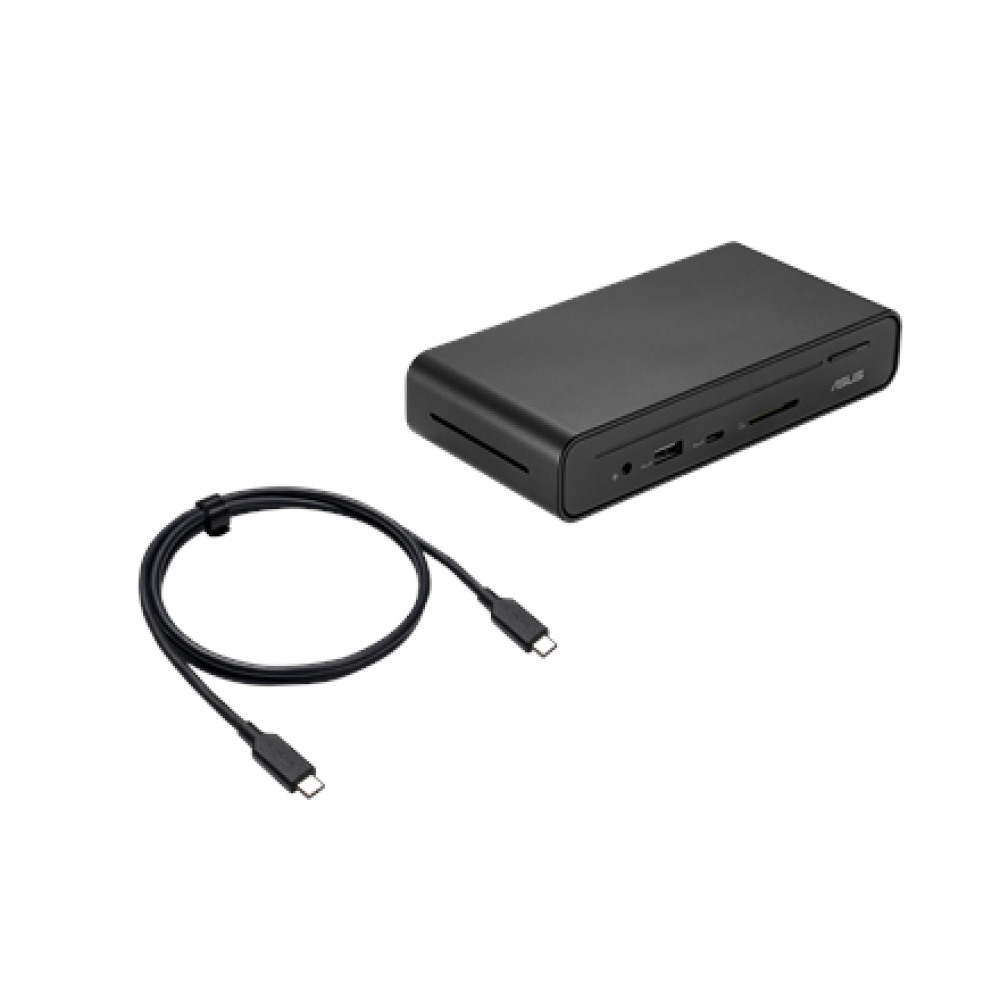 Asus Triple Display USB-C Dock Duo DC301 Duo , 90XB0A5N-BDS010 , Ethernet LAN (RJ-45) ports 1 , DisplayPorts quantity 2 , HDMI ports quantity 1