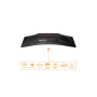 AOC , CU34G4CA , 34 , Fast VA , WQHD , 21:9 , 180 Hz , 1 ms , 3440 x 1440 pixels , 450 cd/m² , HDMI ports quantity 2 , Black