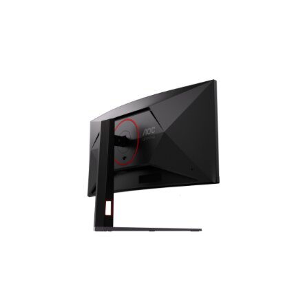 AOC , CU34G4CA , 34 , Fast VA , WQHD , 21:9 , 180 Hz , 1 ms , 3440 x 1440 pixels , 450 cd/m² , HDMI ports quantity 2 , Black