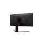 AOC , CU34G4CA , 34 , Fast VA , WQHD , 21:9 , 180 Hz , 1 ms , 3440 x 1440 pixels , 450 cd/m² , HDMI ports quantity 2 , Black