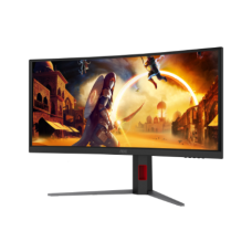 AOC CU34G4CA , 34 , Fast VA , WQHD , 21:9 , 180 Hz , 1 ms , 3440 x 1440 pixels , 450 cd/m² , HDMI ports quantity 2 , Black