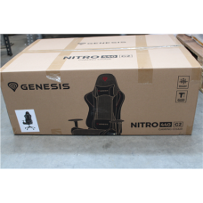 SALE OUT. Genesis Gaming Chair Nitro 440 G2 Black , DAMAGED PACKAGING , 24 month(s)