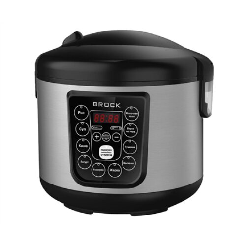 Brock MultiCooker MC 1005 700 W 5 L Number of programs 10 Stainless steel/Black