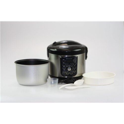 Brock MultiCooker MC 1005 700 W 5 L Number of programs 10 Stainless steel/Black