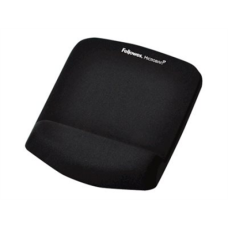 Fellowes , Mouse pad with wrist support PlushTouch , 238 x 184 x 25.4 mm , Black