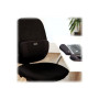 Fellowes , Mouse pad with wrist support PlushTouch , Mouse pad with wrist pillow , 238 x 184 x 25.4 mm , Black