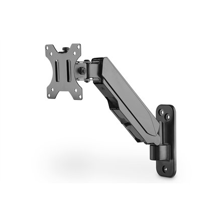 Digitus Wall mount , DA-90396 , Adjustable Height, Rotate, Tilt , 17-32 , Maximum weight (capacity) 8 kg , Black