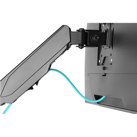 Digitus Wall mount , DA-90396 , Adjustable Height, Rotate, Tilt , 17-32 , Maximum weight (capacity) 8 kg , Black