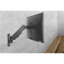 Digitus Wall mount , DA-90396 , Adjustable Height, Rotate, Tilt , 17-32 , Maximum weight (capacity) 8 kg , Black