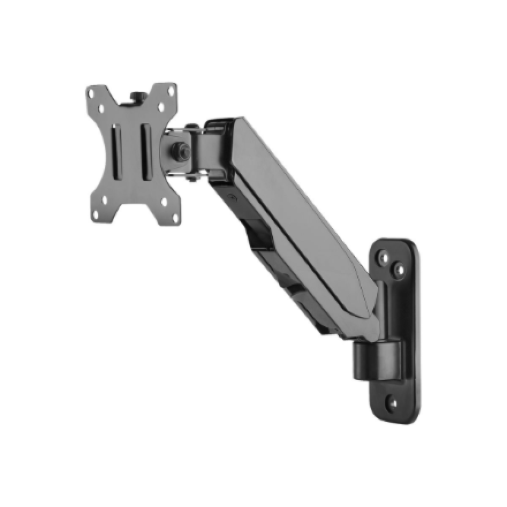 Digitus Wall mount , DA-90396 , Adjustable Height, Rotate, Tilt , 17-32 , Maximum weight (capacity) 8 kg , Black