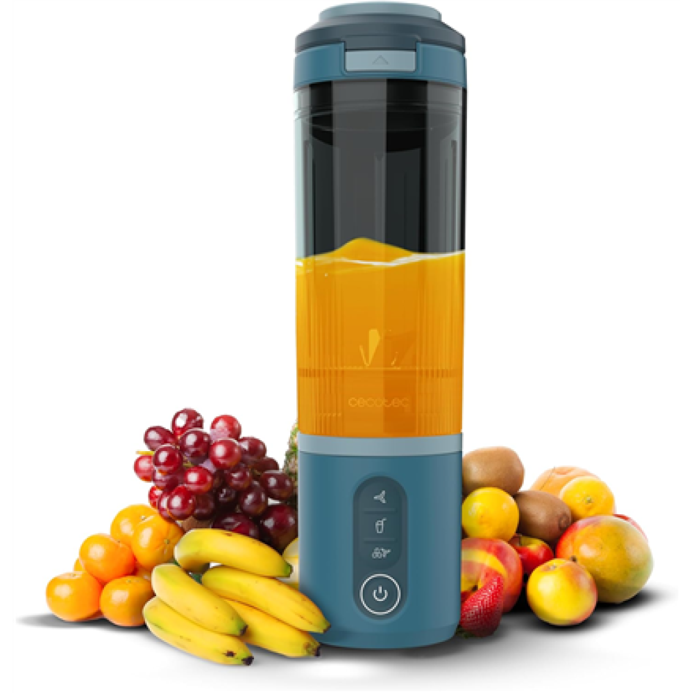 Cecotec Blender , Power Titanium Shake2Go , Portable , 180 W , Jar material BPA-free , Jar capacity 0.6 L , Lagoon