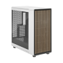 Fractal Design Computer Case , North XL , Chalk White TG Clear , ATX , Power supply included No