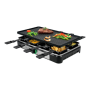 Adler , Raclette - electric grill , AD 6616 , Table , 1400 W , Black/Stainless steel