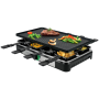 Adler , AD 6616 , Raclette - electric grill , Table , 1400 W , Black/Stainless steel