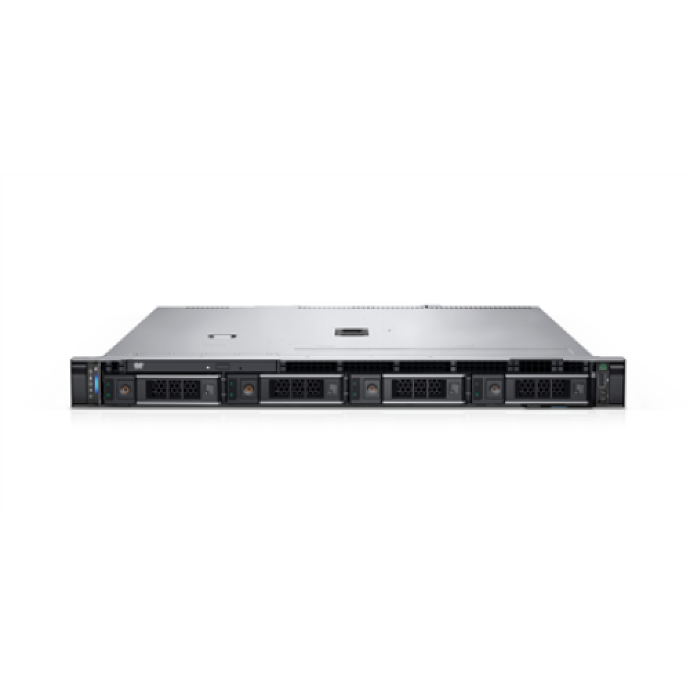 Dell , PowerEdge , R250 , Rack (1U) , Intel Xeon , E-2314 , 4C , 4T , 2.8 GHz , 2x16 GB , 1 480 GB , Up to 4 x 3.5 , Hot-swap drive bays , PERC H355 , iDrac9 Basic , Power supply Titanium 1x700 W , Static Rails , No OS , Warranty Basic Onsite 36 month(s)