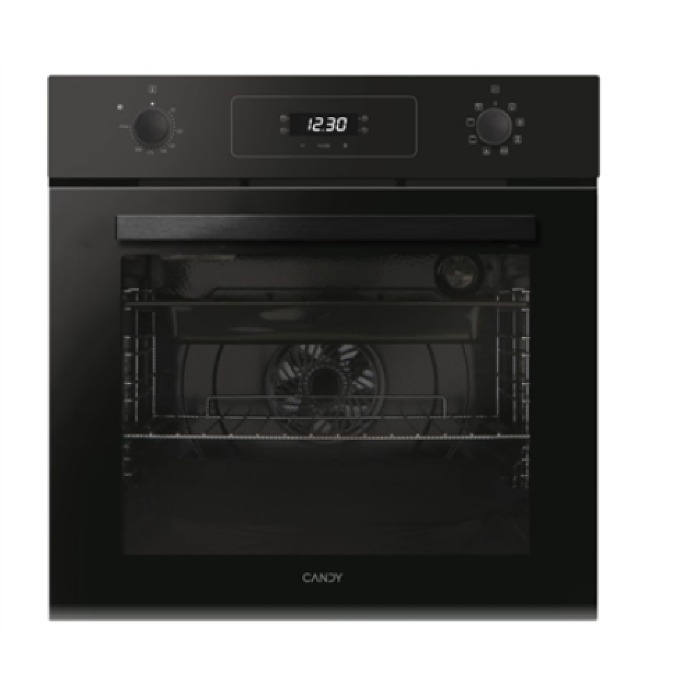 Candy Oven , FIDC X605/CA , 65 L , Electric , Aquactiva , Mechanical and electronic , Steam function , Height 59.5 cm , Width 59.5 cm , Black