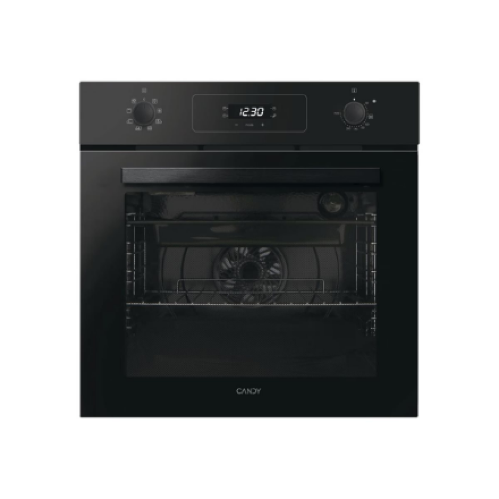 Candy Oven , FIDC X605/CA , 65 L , Electric , Aquactiva , Mechanical and electronic , Steam function , Height 59.5 cm , Width 59.5 cm , Black