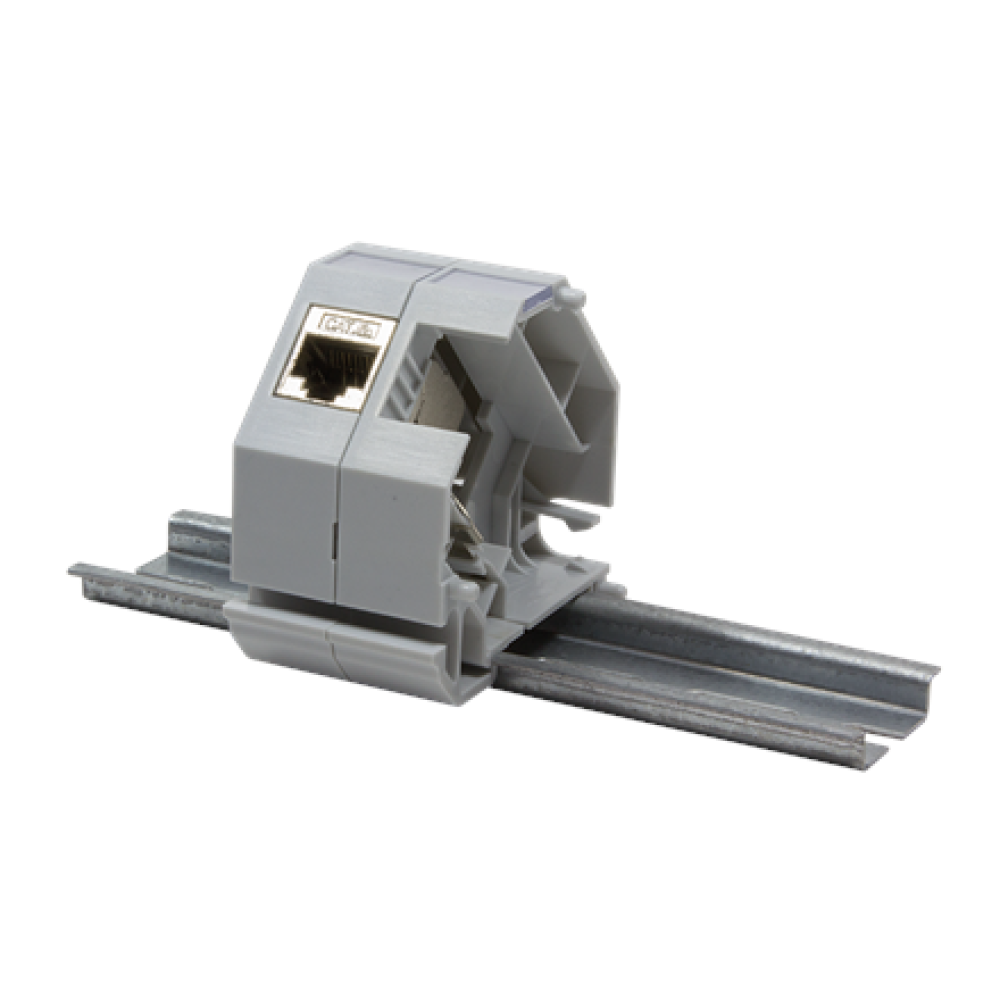 Logilink , DIN Rail Adapter for 1x RJ45 Keystone Module , MP0053