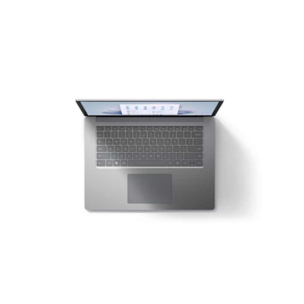 Microsoft , Surface Laptop 5 , Platinum , 13.5 , Intel Core i5 , i5-1235U , 16 GB , SSD 512 GB , Intel Iris Xe Graphics , Windows 11 Home , 802.11ax , Bluetooth version 5.1 , Keyboard language English , Keyboard backlit