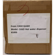 SALE OUT. Caso 01899 Hot Water Dispenser NOT ORIGINAL PACKAGING, SCRATCHED, DEMO , SALE OUT. , Caso NOT ORIGINAL PACKAGING, SCRATCHED, MISSING MANUAL