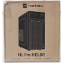 SALE OUT. , Natec , PC Case , Helix Matx , Black , Mini Tower , DAMAGED PACKAGING