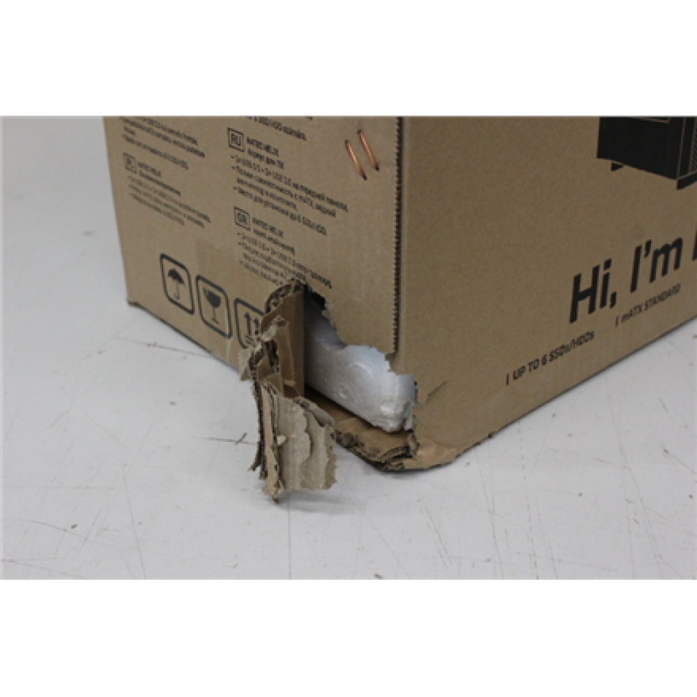 SALE OUT. , Natec , PC Case , Helix Matx , Black , Mini Tower , DAMAGED PACKAGING , Power supply included No , ATX