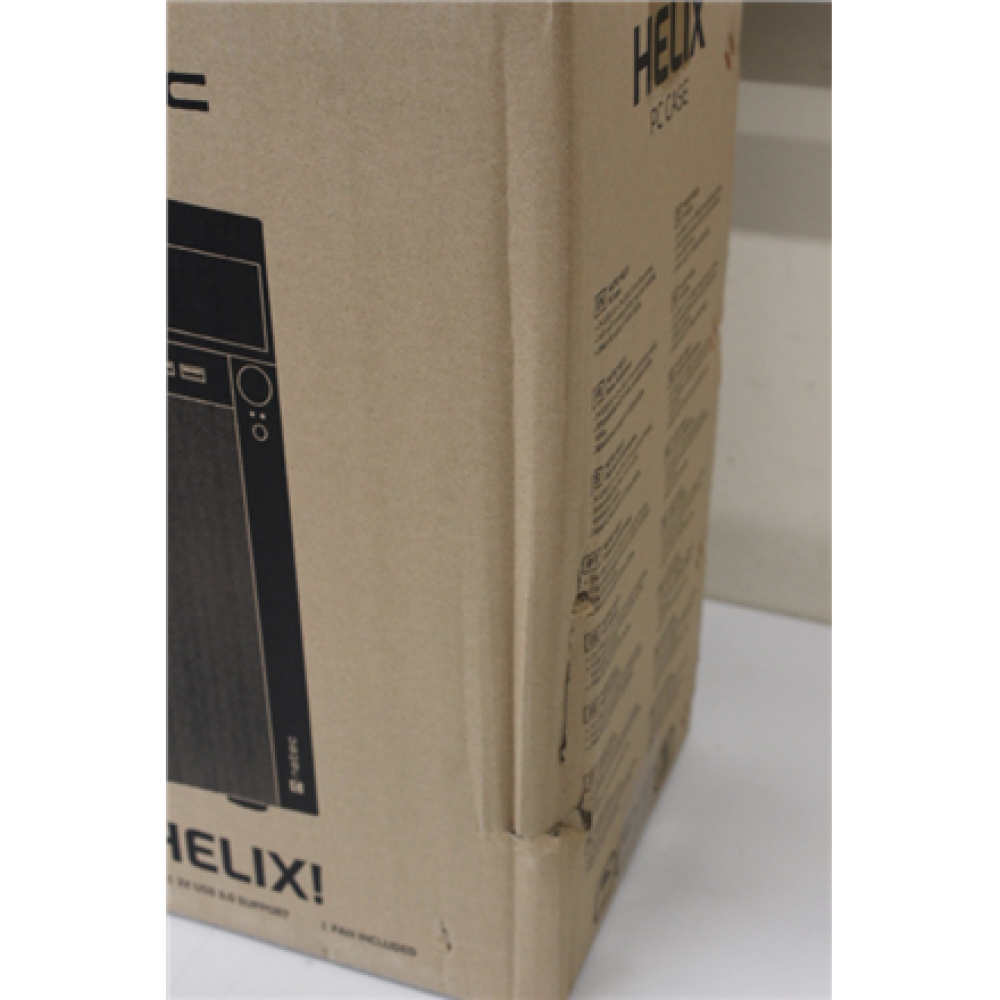 SALE OUT. , Natec , PC Case , Helix Matx , Black , Mini Tower , DAMAGED PACKAGING , Power supply included No , ATX