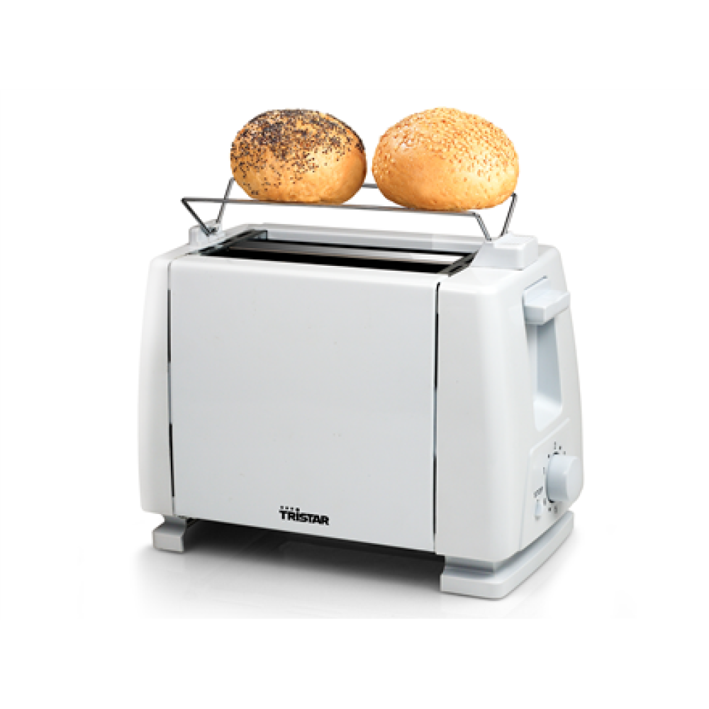 Toaster , Tristar , BR-1009 , Number of slots 2 , 750 W , White