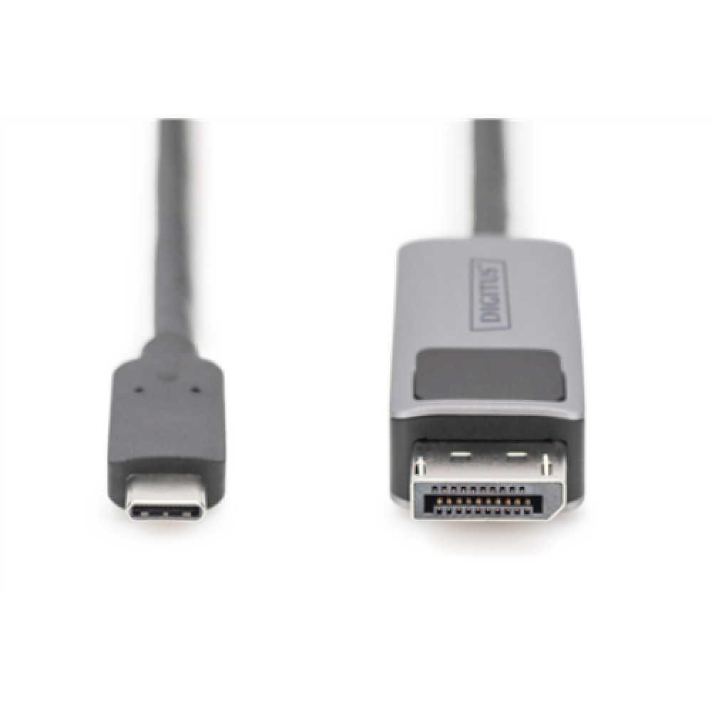 Digitus , Bi-directional Adapter Cable , DB-300334-020-S , USB-C to DP USB-C , Display Port