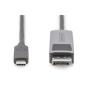 Digitus , Bi-directional Adapter Cable , DB-300334-020-S , USB-C to DP USB-C , Display Port