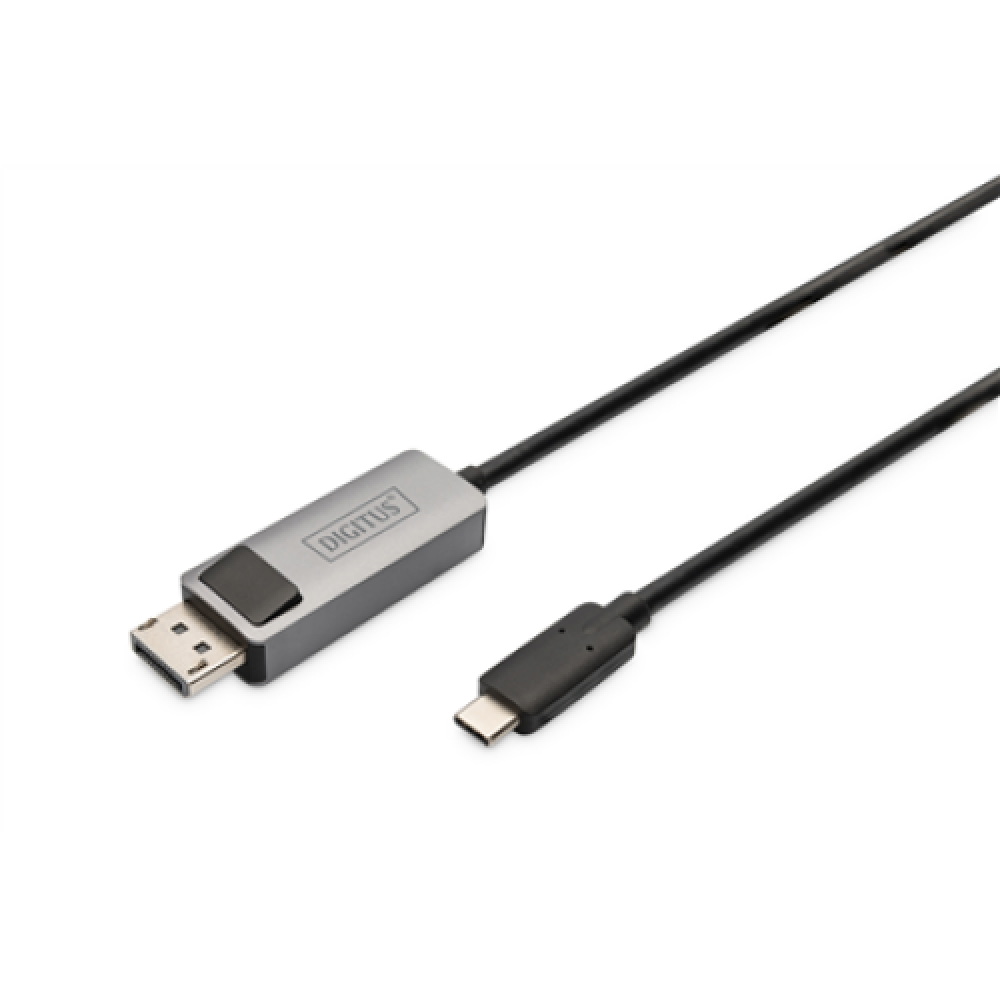 Digitus , Bi-directional Adapter Cable , DB-300334-020-S , USB-C to DP USB-C , Display Port