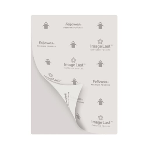 Fellowes , Laminating Pouch PREMIUM , A4 , Clear , Enhance 80 Micron thickness, 216x303 mm - A4, 100 pcs; Unique directional arrow quality mark disappears when laminated.